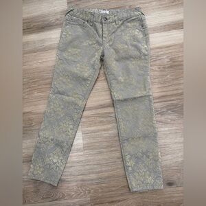 Free People Size 6Cropped Skinny Pants